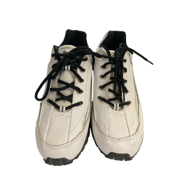 Rawlings Women's size 7.5 White Leather sneakers shoes - Picture 2 of 8